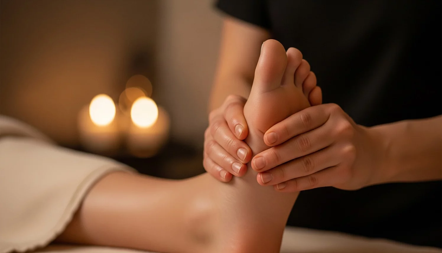 Réflexologie plantaire au salon de massage chinois d'Uccle
